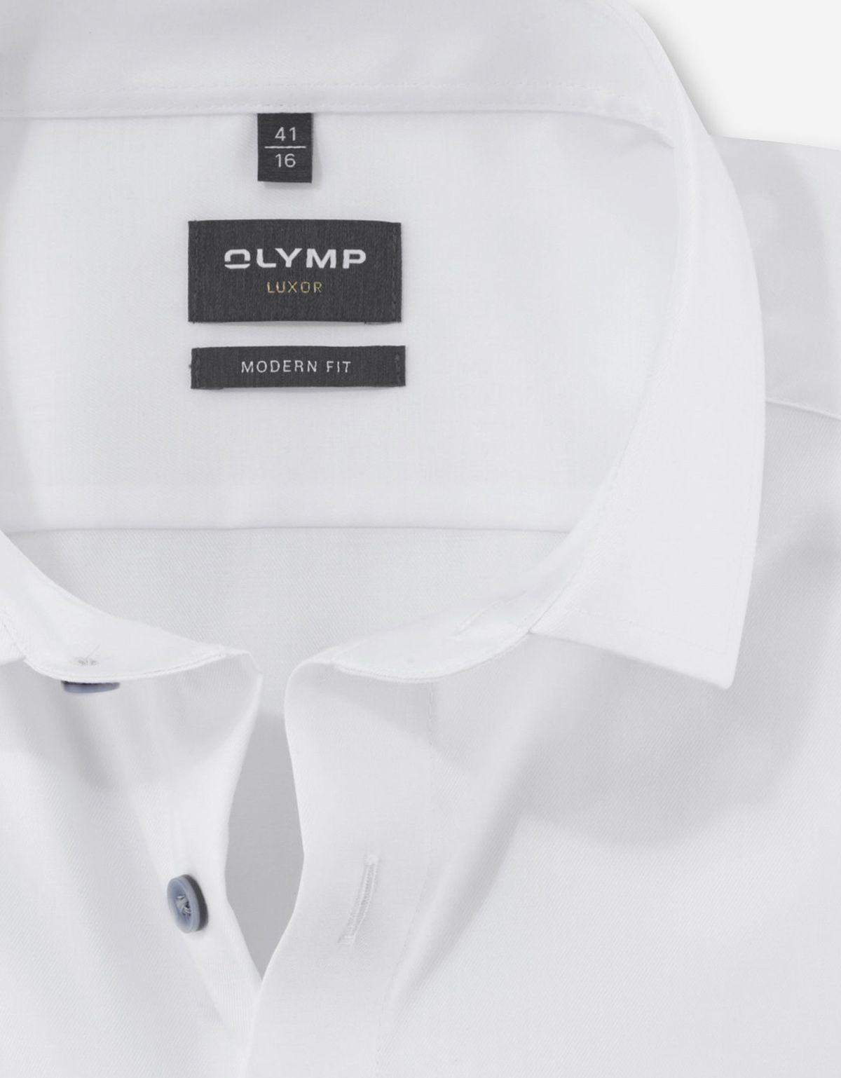 Сорочка классическая белая Olymp Luxor, modern fit, фактурная | купить в интернет-магазине Olymp-Men