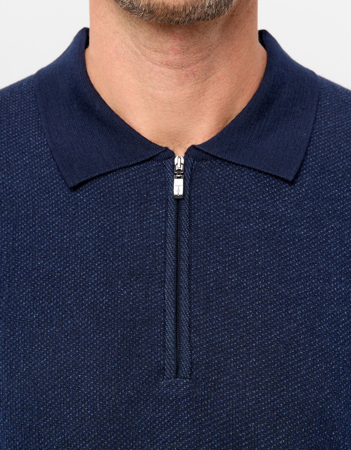 Поло мужское Gratude на молнии | купить в интернет-магазине Olymp-Men