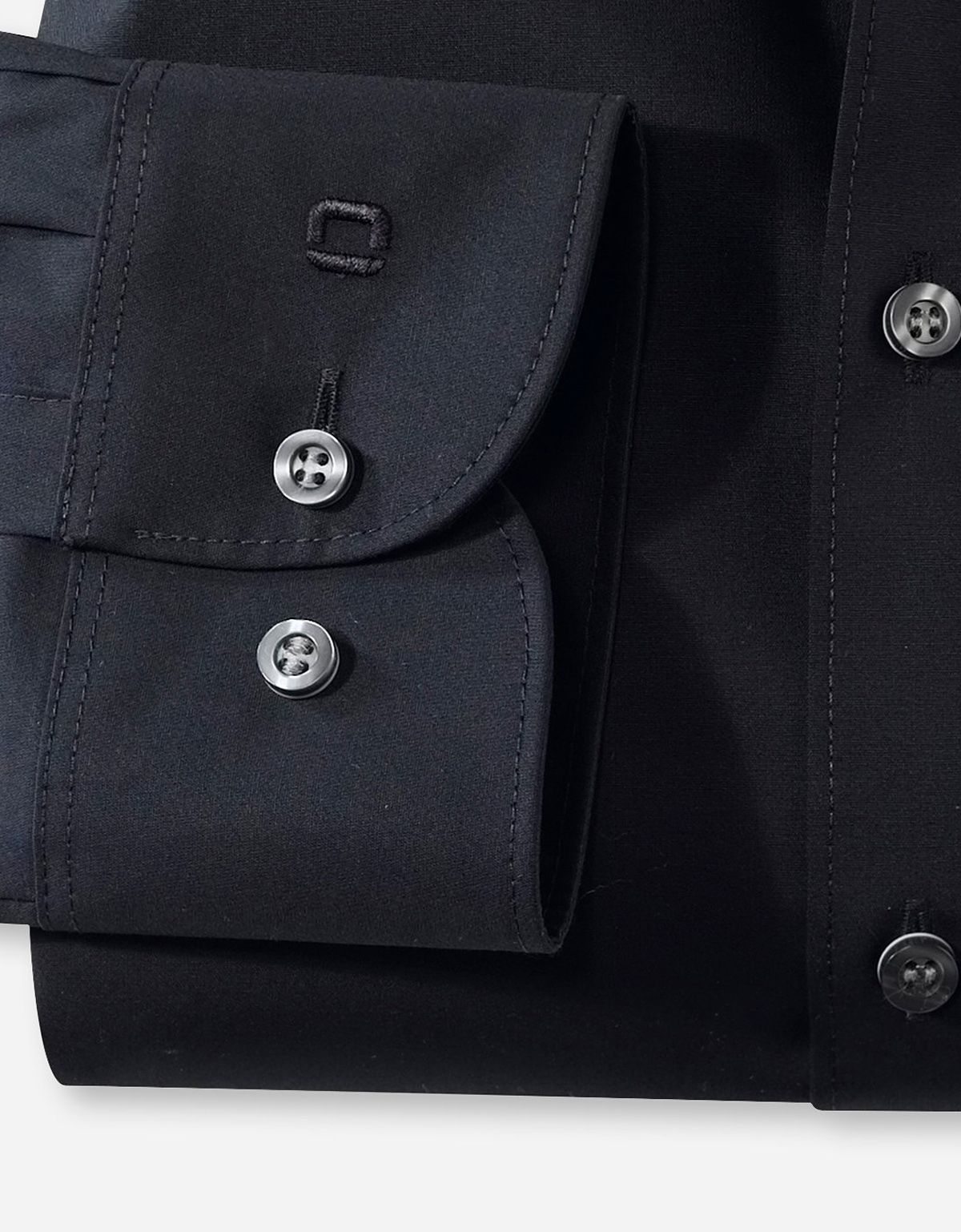 Сорочка чёрная классическая мужская OLYMP Luxor, modern fit | купить в интернет-магазине Olymp-Men