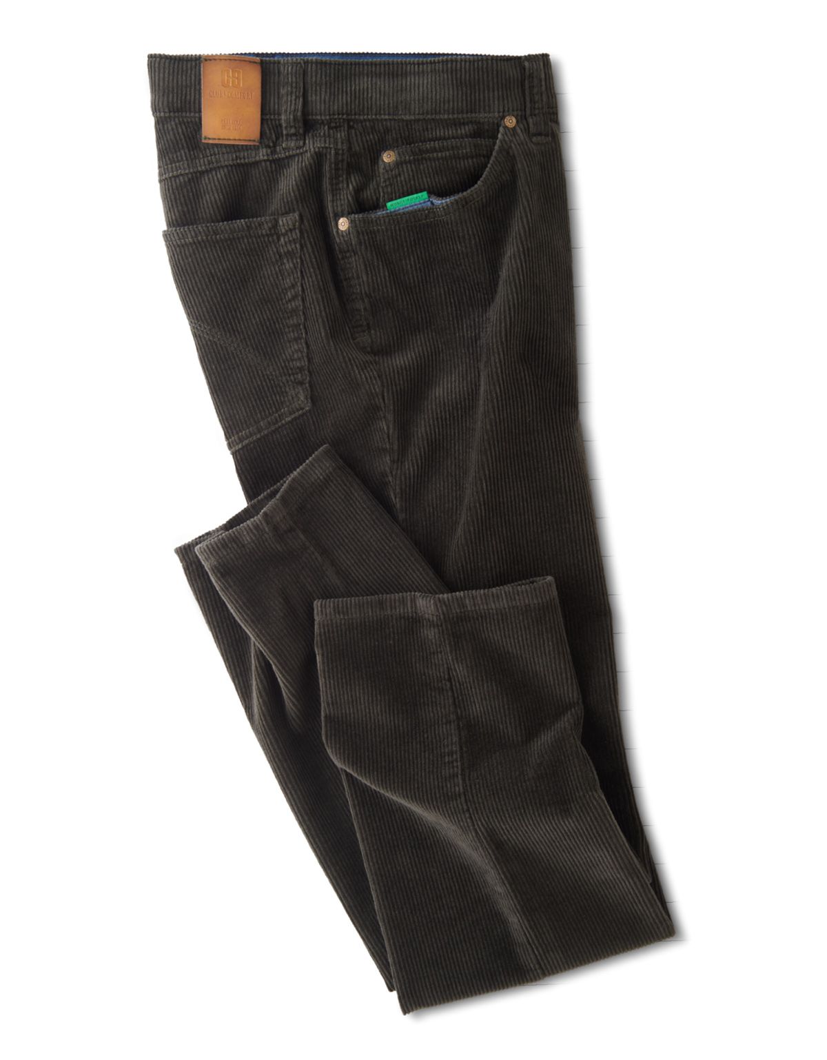 Джинсы вельветовые зелёные мужские Club Of Comfort | купить в интернет-магазине Olymp-Men