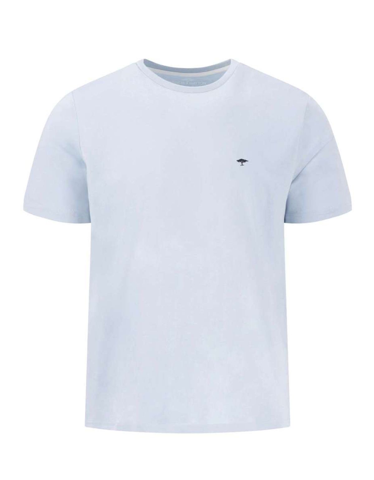 Футболка мужская голубая однотонная Fynch-Hatton | купить в интернет-магазине Olymp-Men