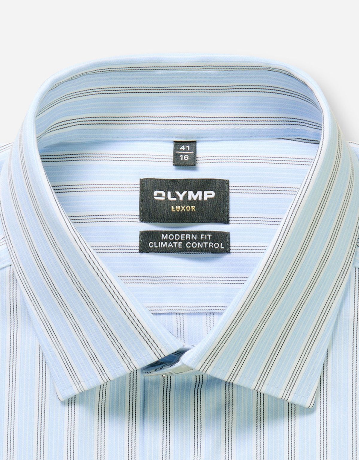 Сорочка в полоску климат-контроль OLYMP Luxor полуприлегающая | купить в интернет-магазине Olymp-Men