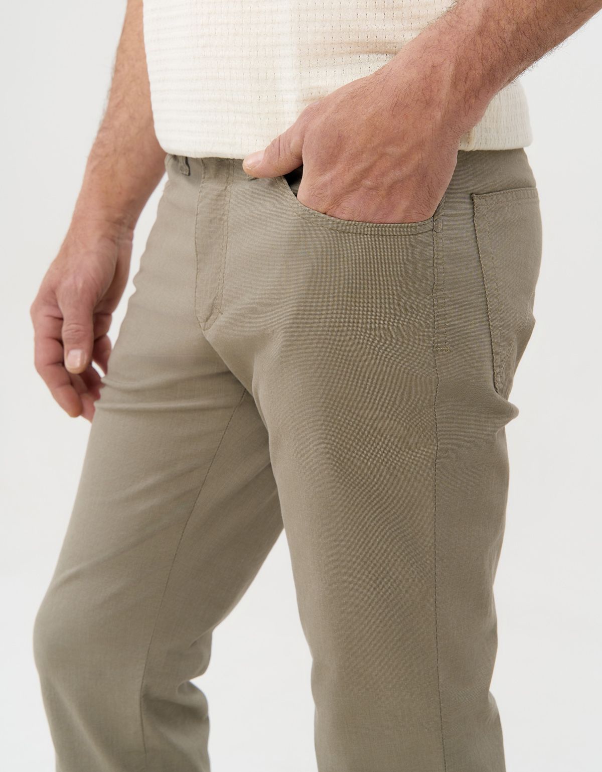 Джинсы летние зелёные мужские Club of Comfort | купить в интернет-магазине Olymp-Men