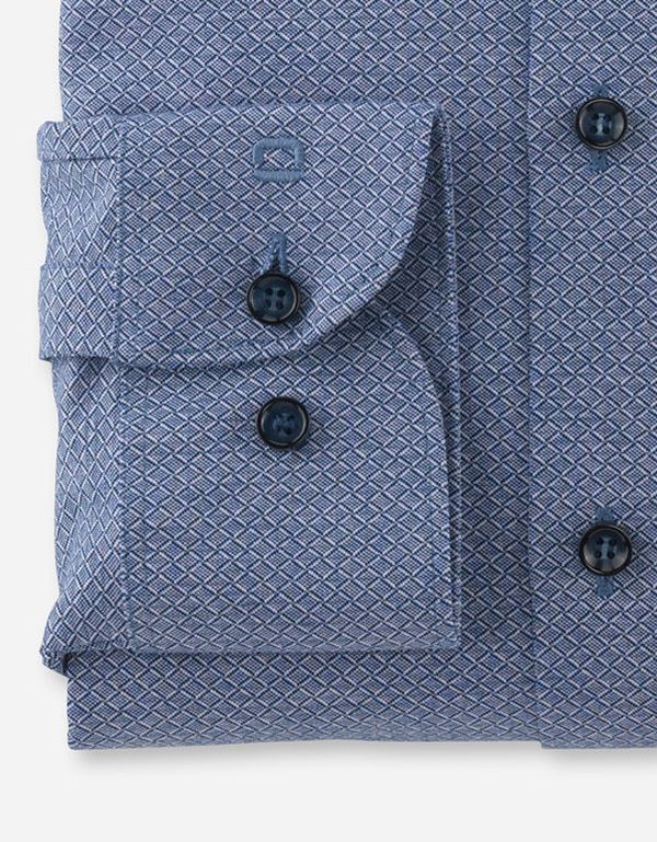 Рубашка мужская трикотажная OLYMP 24-7, body fit | купить в интернет-магазине Olymp-Men