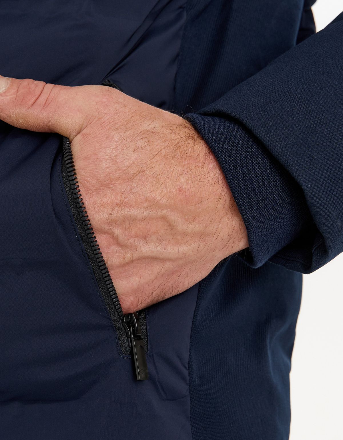 Куртка мужская синяя стеганая Fynch-Hatton | купить в интернет-магазине Olymp-Men