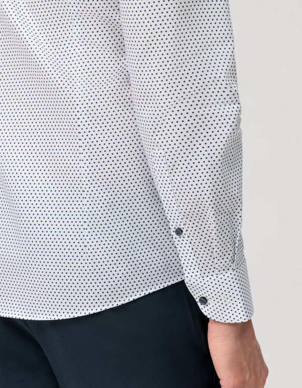 Сорочка классическая мужская с принтом OLYMP Level Five, body fit | купить в интернет-магазине Olymp-Men