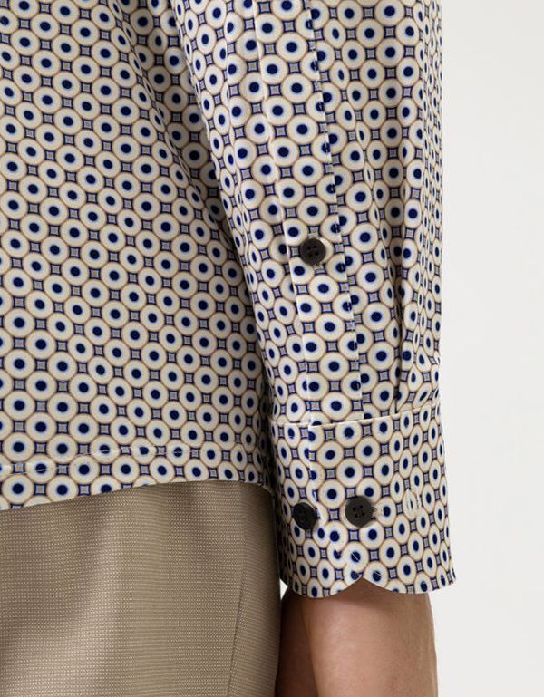 Рубашка трикотажная с рисунком OLYMP 24/7, body fit | купить в интернет-магазине Olymp-Men