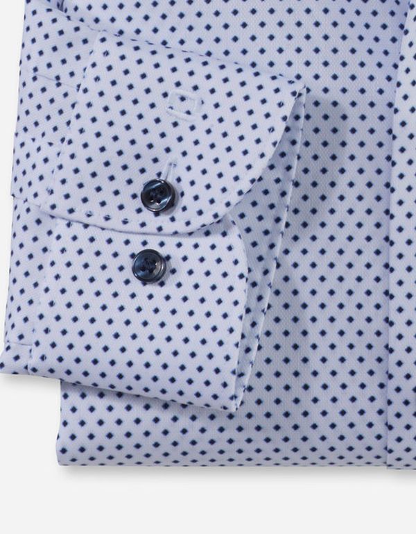 Сорочка классическая мужская с принтом OLYMP Level Five, body fit | купить в интернет-магазине Olymp-Men