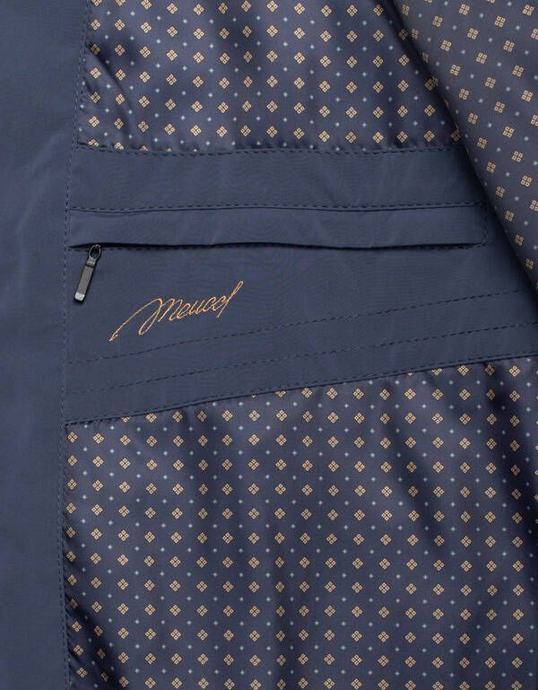 Куртка-бомбер синяя мужская Meucci утеплённая | купить в интернет-магазине Olymp-Men