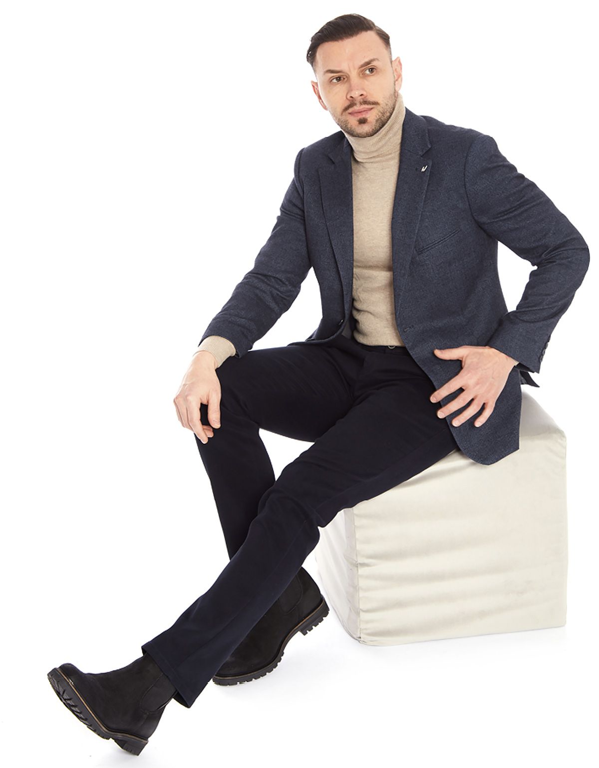 Пиджак классический из ткани в ёлочку w.Wegener | купить в интернет-магазине Olymp-Men