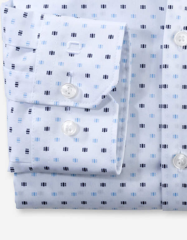 Мужская классическая рубашка OLYMP №6, супер слим | купить в интернет-магазине Olymp-Men