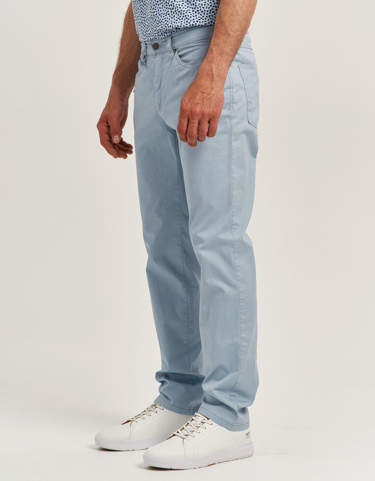 Брюки голубые мужские Club Of Comfort хлопковые | купить в интернет-магазине Olymp-Men