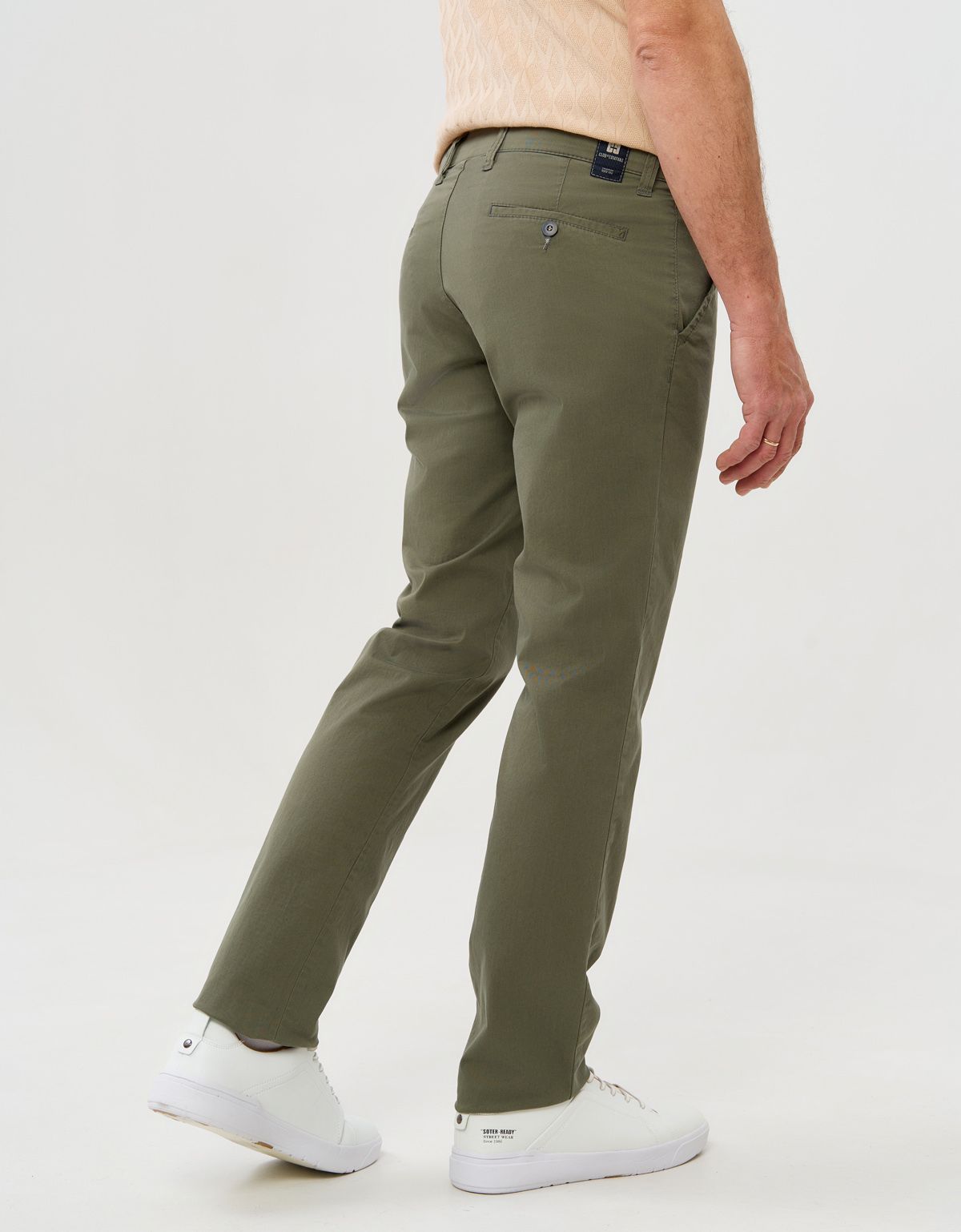 Брюки чинос зелёные мужские Club of Comfort | купить в интернет-магазине Olymp-Men