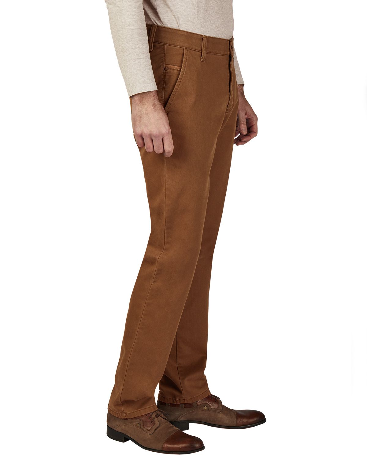 Брюки мужские коричневые хлопковые Club Of Comfort | купить в интернет-магазине Olymp-Men