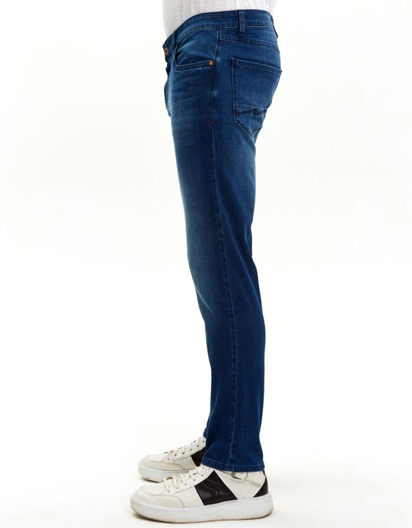 Джинсы классические синие мужские Hattric | купить в интернет-магазине Olymp-Men