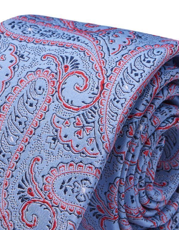 Галстук удлиненный Bernd Hennes c принтом пейсли, широкий, 8,5 см | купить в интернет-магазине Olymp-Men