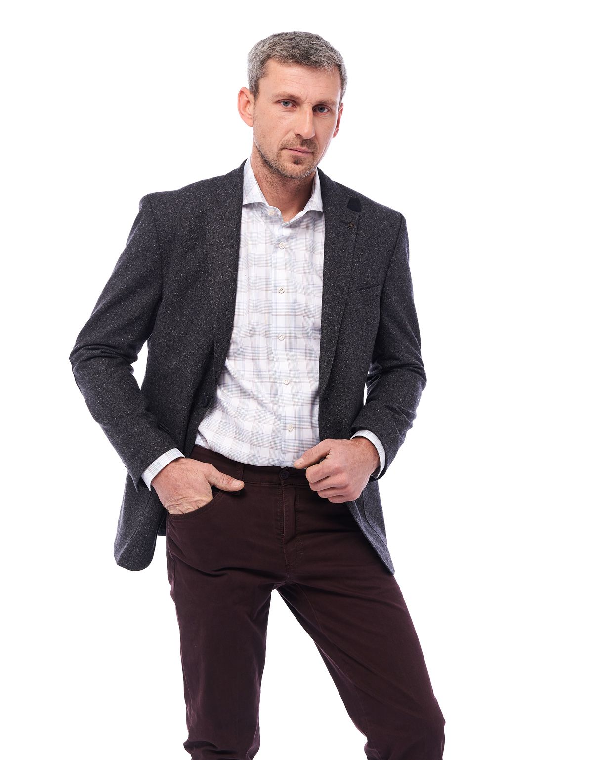 Рубашка мужская в клетку Signature