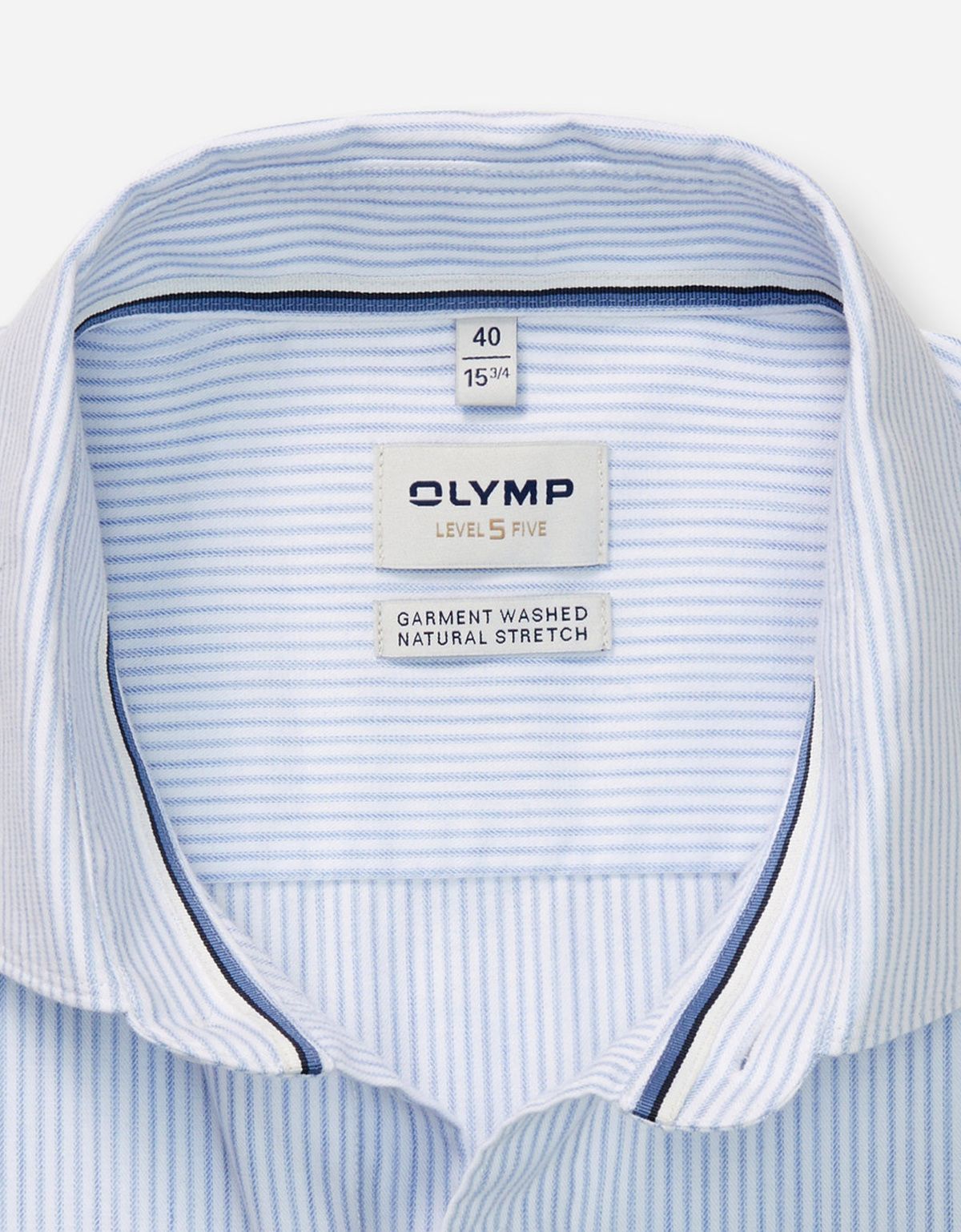 Рубашка мужская в полоску OLYMP, body fit | купить в интернет-магазине Olymp-Men