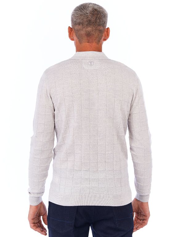 Поло мужское на молнии Gratude вязаное | купить в интернет-магазине Olymp-Men