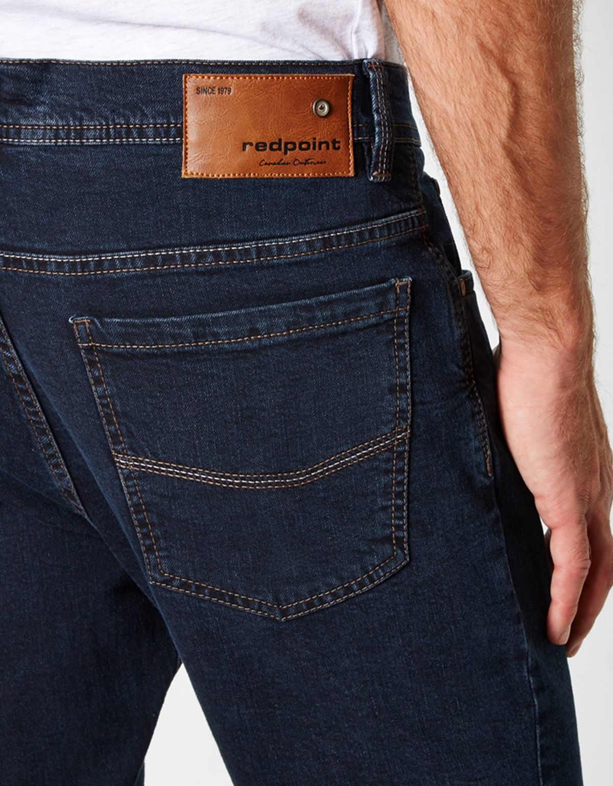 Джинсы синие мужские Redpoint | купить в интернет-магазине Olymp-Men