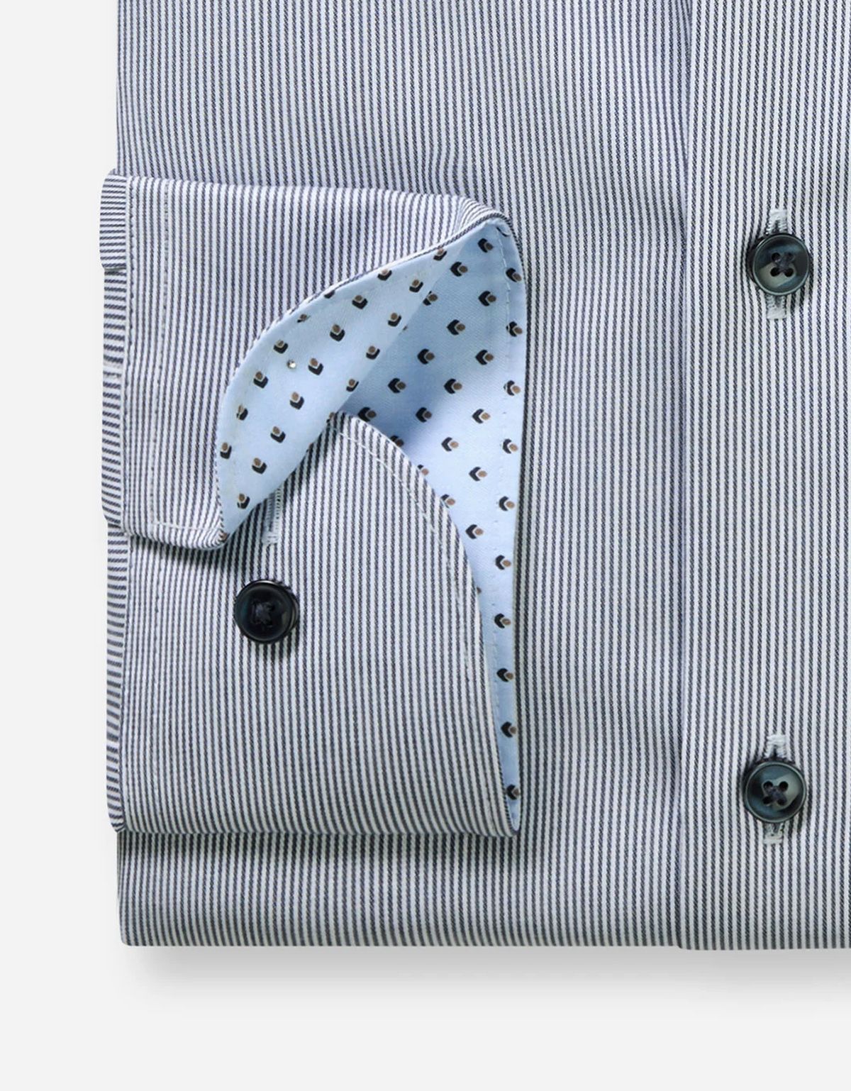 Рубашка в полоску OLYMP Luxor, прямой крой на высокий рост | купить в интернет-магазине Olymp-Men