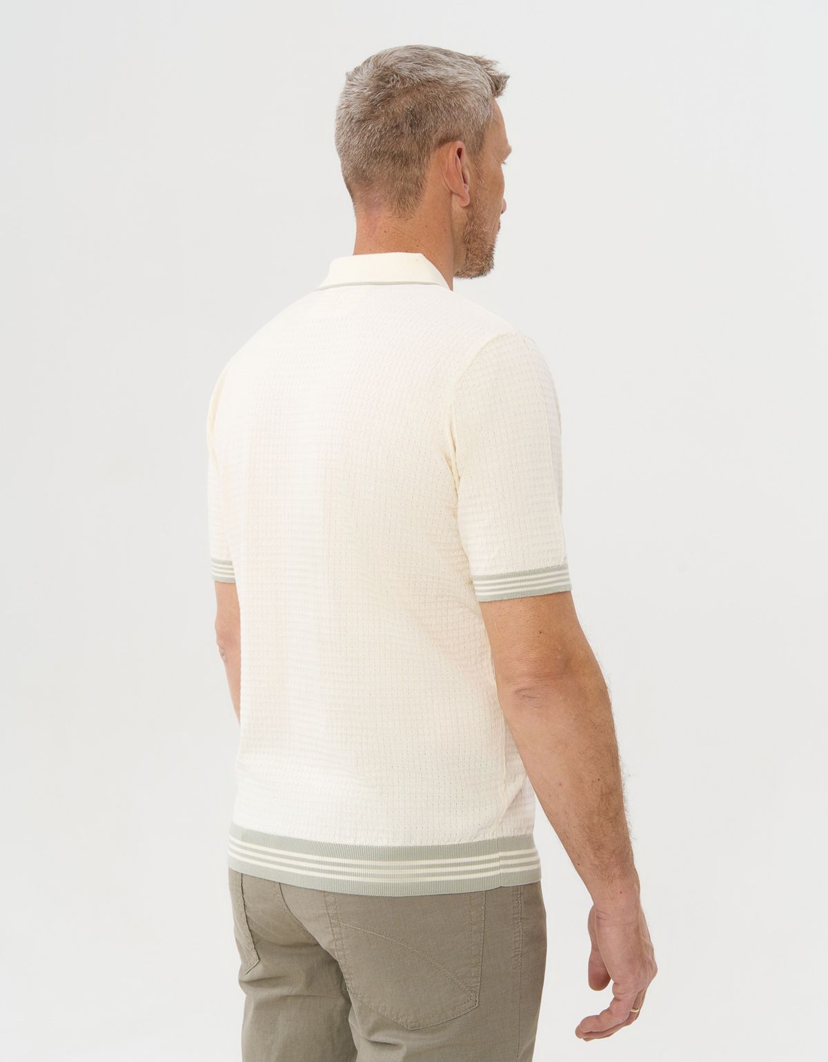 Поло мужское вязаное на молнии Gratude | купить в интернет-магазине Olymp-Men