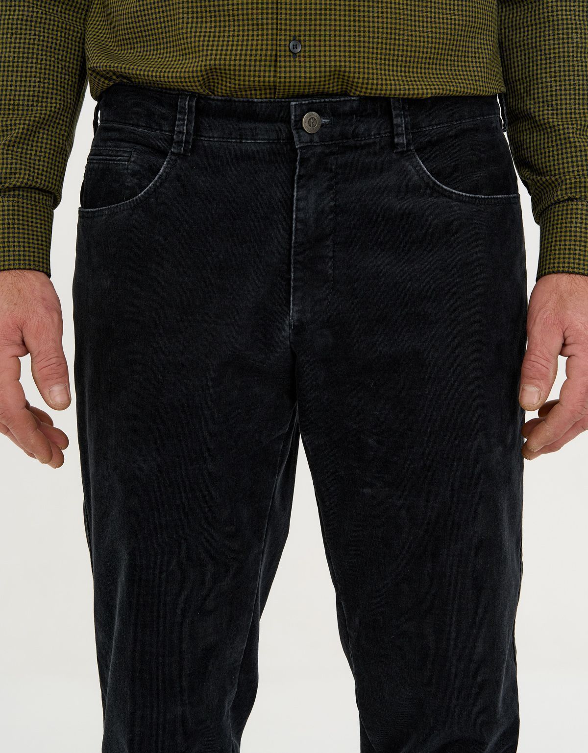 Брюки вельветовые чёрные с подкладом w.Wegener | купить в интернет-магазине Olymp-Men