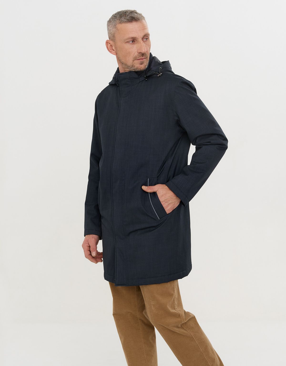 Куртка-парка мужская с капюшоном Roy Robson | купить в интернет-магазине Olymp-Men