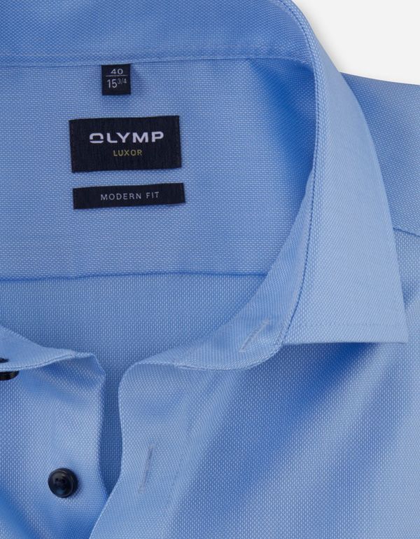 Сорочка мужская с коротким рукавом OLYMP Luxor, modern fit
