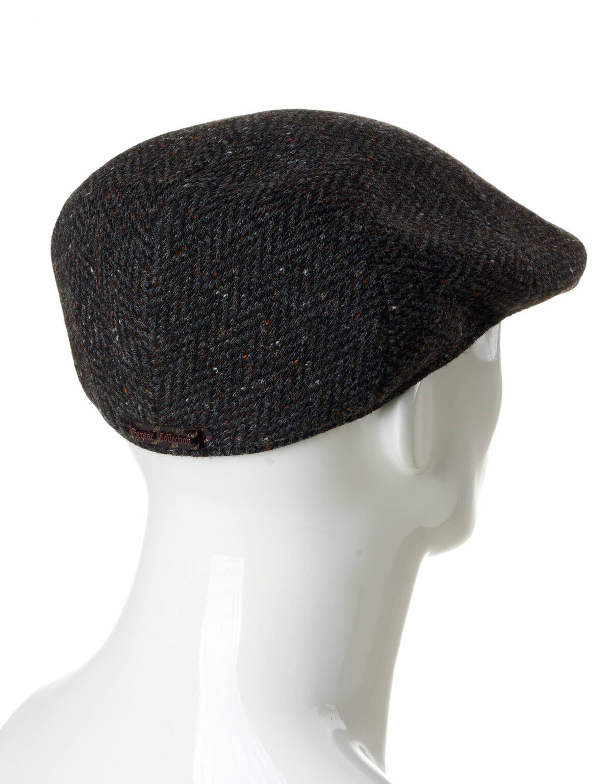 Кепка мужская коричневая в елочку Bersar | купить в интернет-магазине Olymp-Men