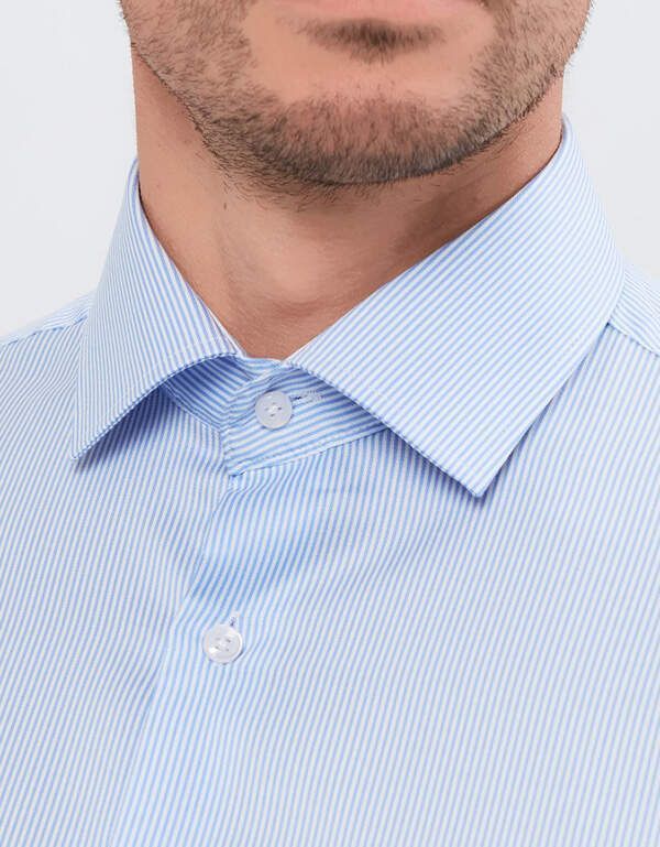 Рубашка мужская PLATIN в полоску, regular fit | интернет-магазин Olymp-Men