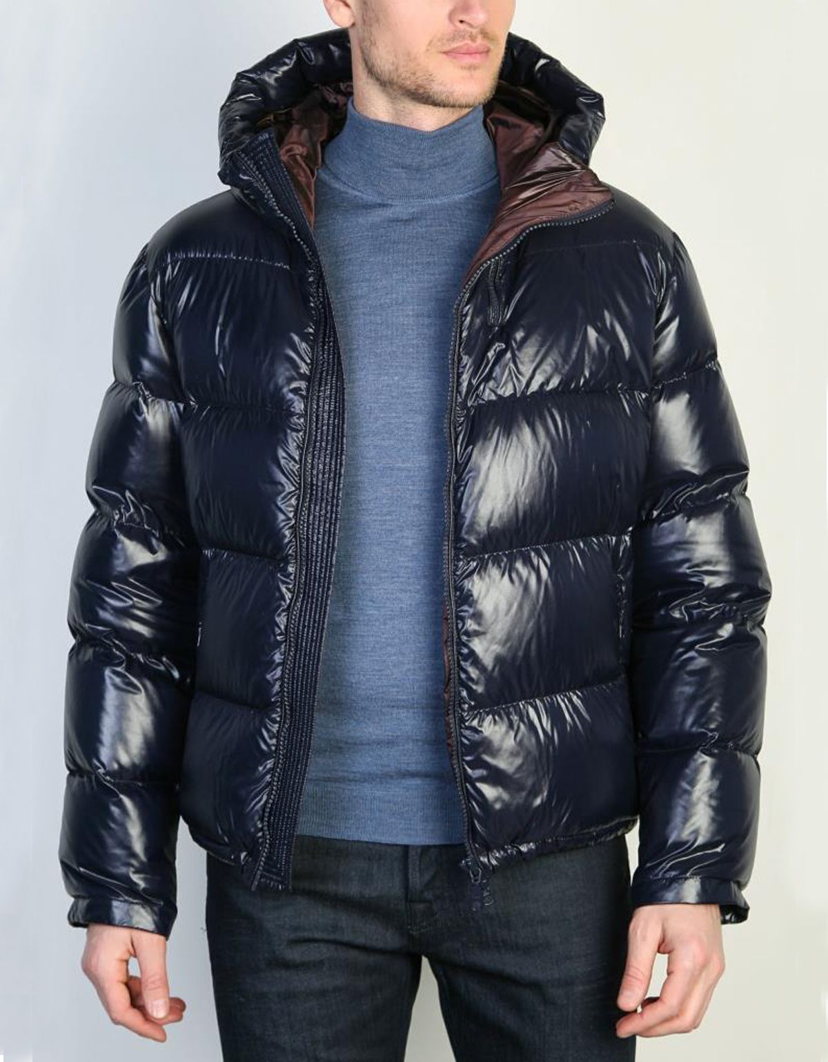 Пуховик мужской стёганый короткий RIGGI | купить в интернет-магазине Olymp-Men