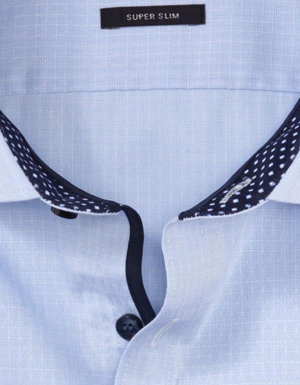 Сорочка мужская OLYMP №6, супер слим на высокий рост | купить в интернет-магазине Olymp-Men