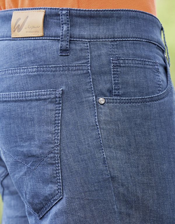 Джинсы лёгкие мужские w.Wegener зауженные | купить в интернет-магазине Olymp-Men