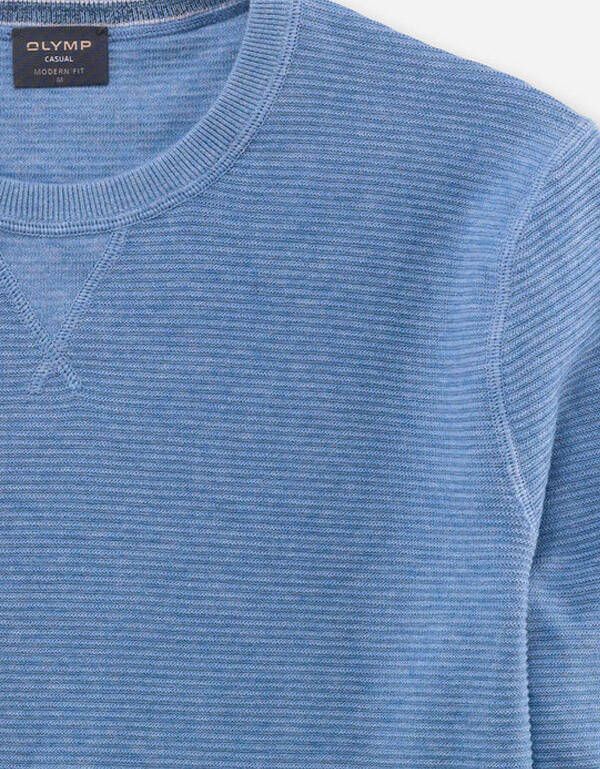 Джемпер  мужской голубой, modern fit | интернет-магазин Olymp-Men