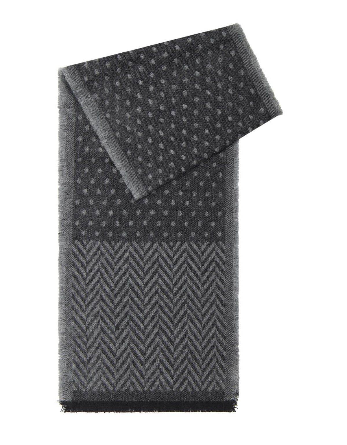 Шарф мужской Lindenmann с рисунком в ёлочку | купить в интернет-магазине Olymp-Men