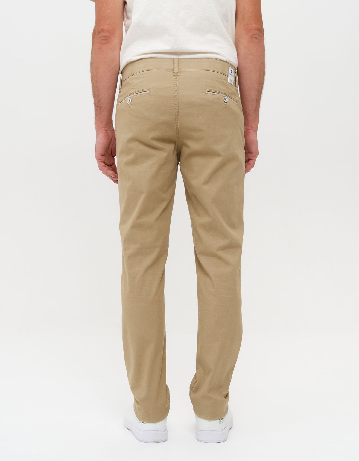 Брюки мужские бежевые Club of Comfort, 5 карманов, хлопок с эластаном | купить в интернет-магазине Olymp-Men