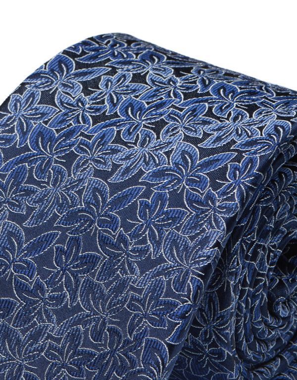 Галстук удлиненный Bernd Hennes c цветочным принтом, широкий, 8,5 см | купить в интернет-магазине Olymp-Men