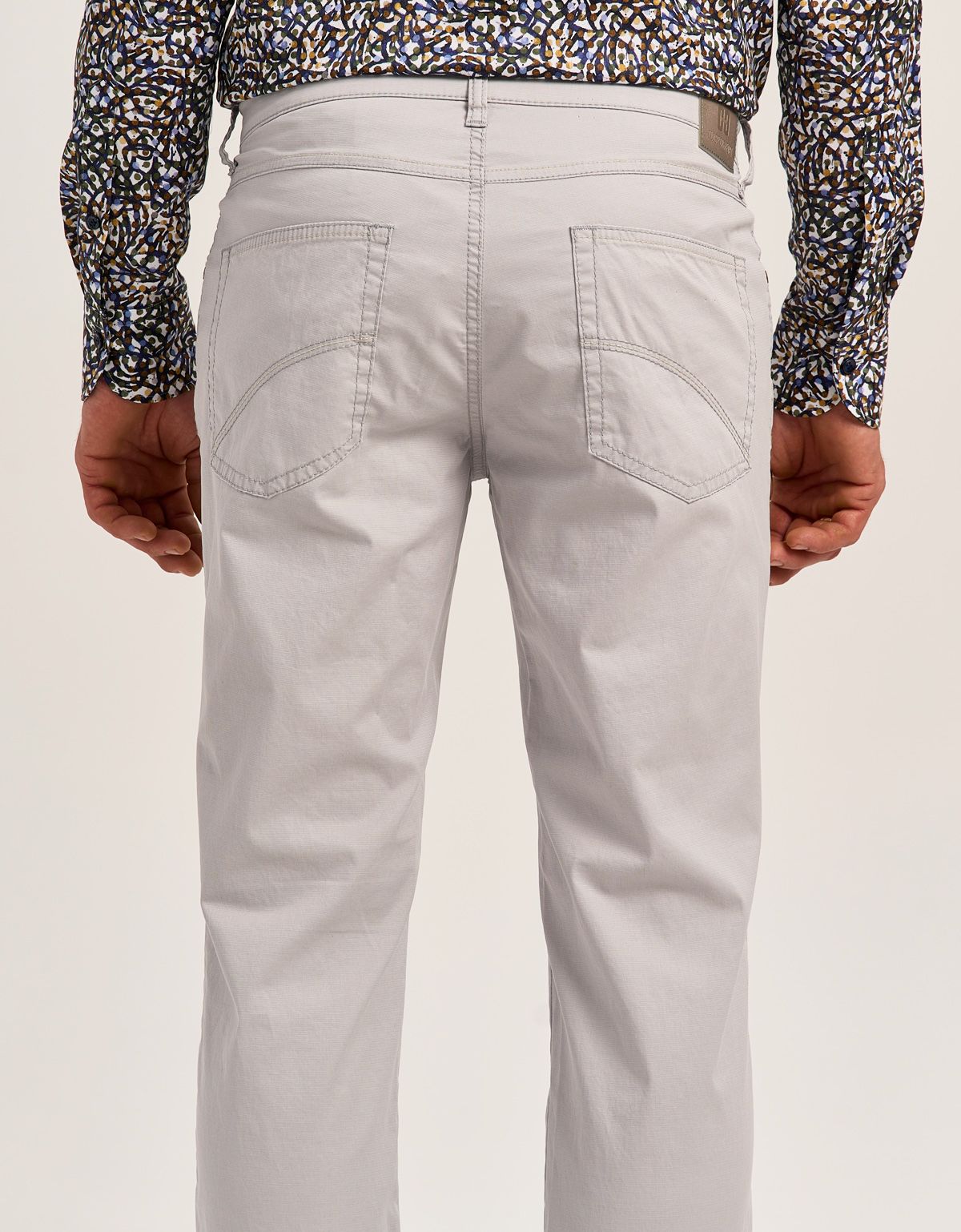 Брюки серые мужские Club Of Comfort хлопок с эластаном | купить в интернет-магазине Olymp-Men