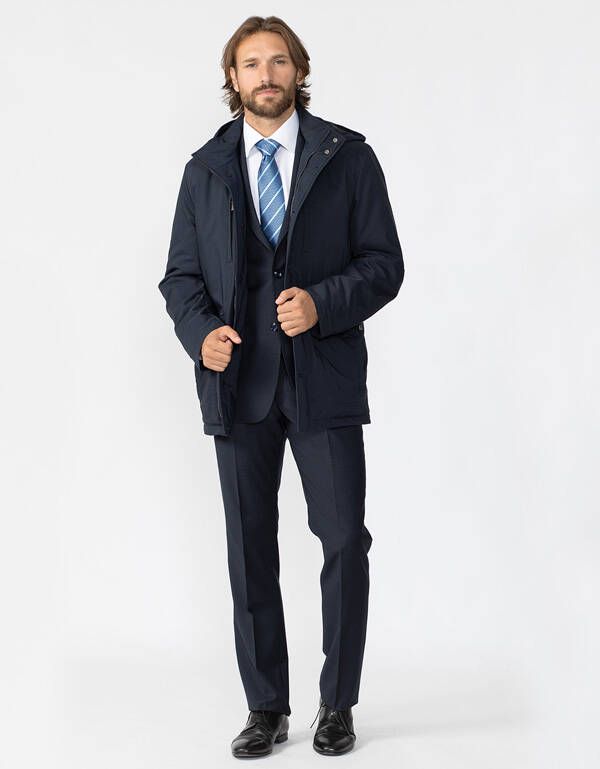 Куртка-парка утепленная с капюшоном Meucci | купить в интернет-магазине Olymp-Men