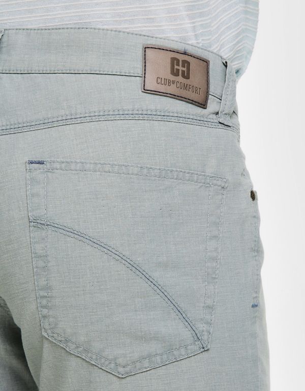 Джинсы мужские Club Of Comfort, лён с хлопком, прямые | купить в интернет-магазине Olymp-Men