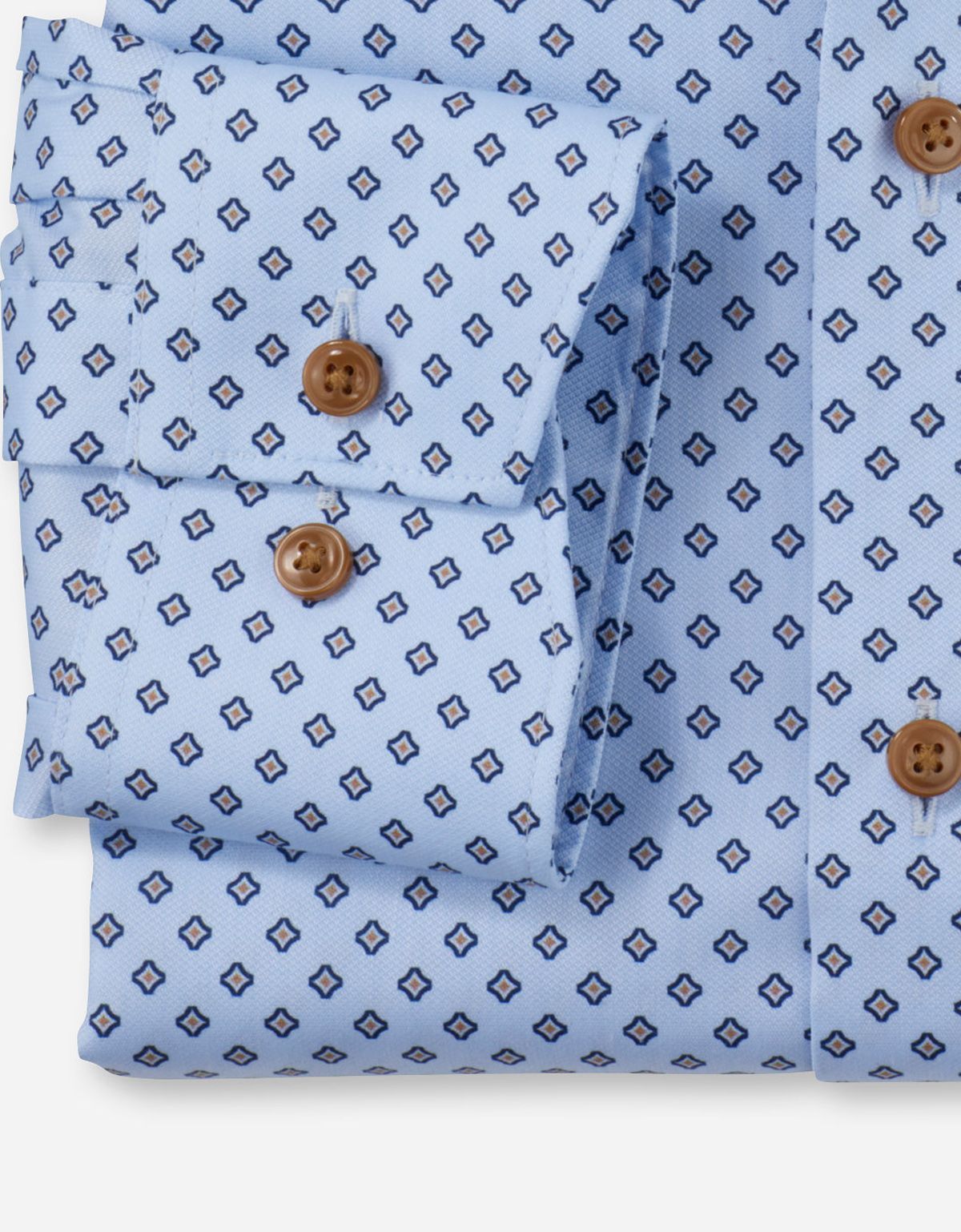 Рубашка с принтом OLYMP Luxor, modern fit на высокий рост | купить в интернет-магазине Olymp-Men