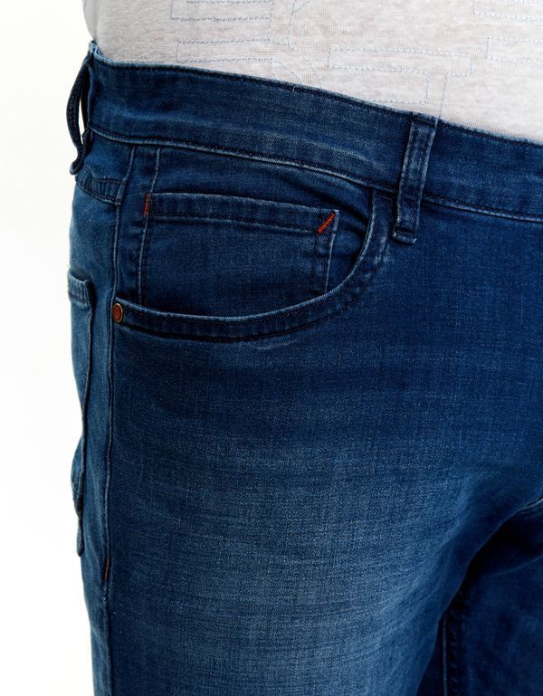 Джинсы классические синие мужские Hattric | купить в интернет-магазине Olymp-Men