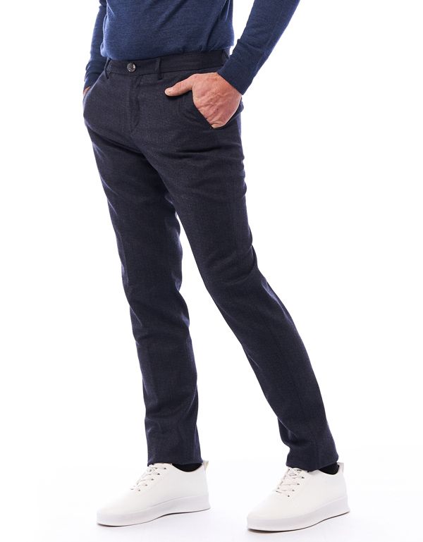 Брюки мужские шерстяные Gratude зауженные с резинкой на поясе | купить в интернет-магазине Olymp-Men