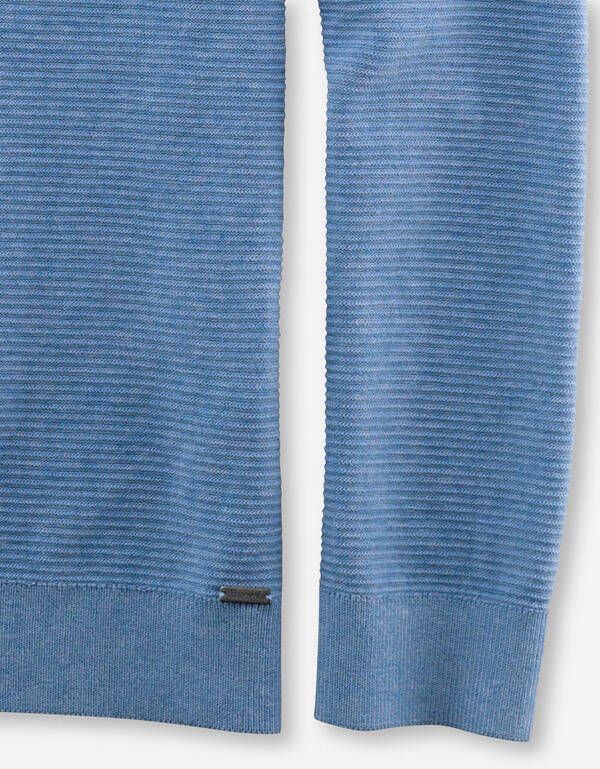 Джемпер  мужской голубой, modern fit | интернет-магазин Olymp-Men