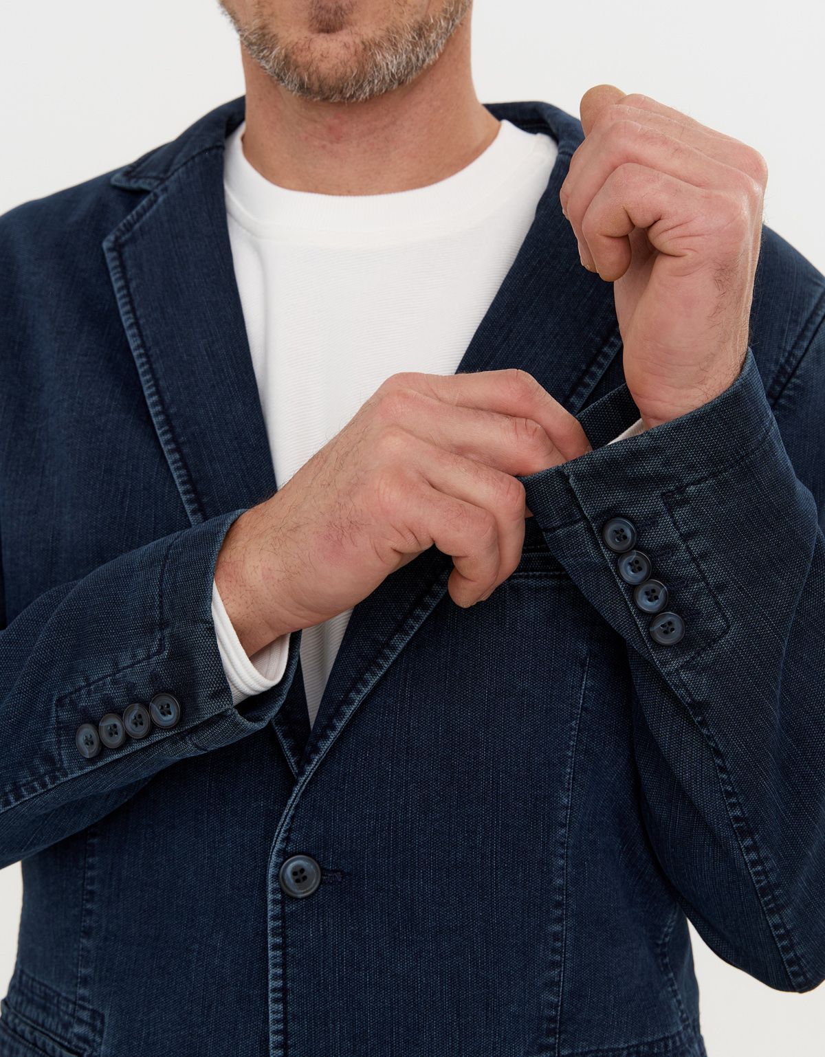 Пиджак джинсовый мужской w.WEGENER | купить в интернет-магазине Olymp-Men