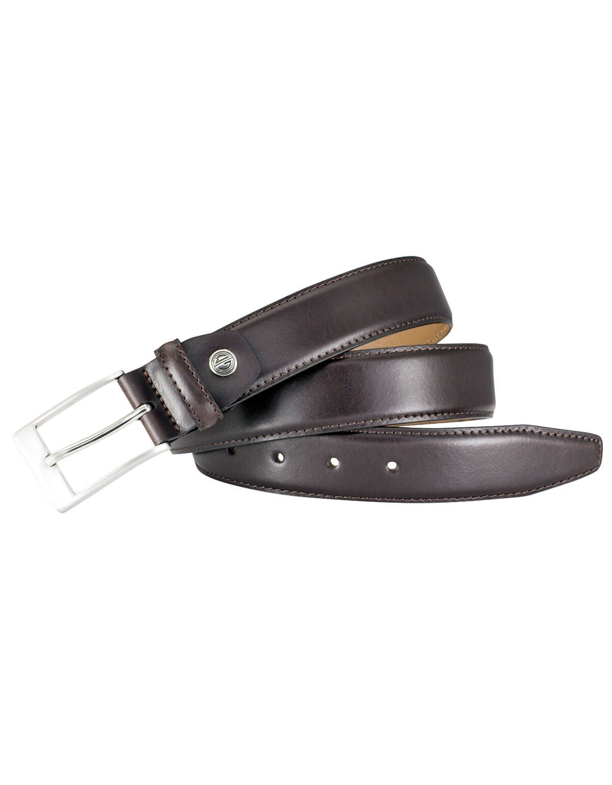 Ремень Lindenmann классический из гладкой кожи мужские | купить в интернет-магазине Olymp-Men