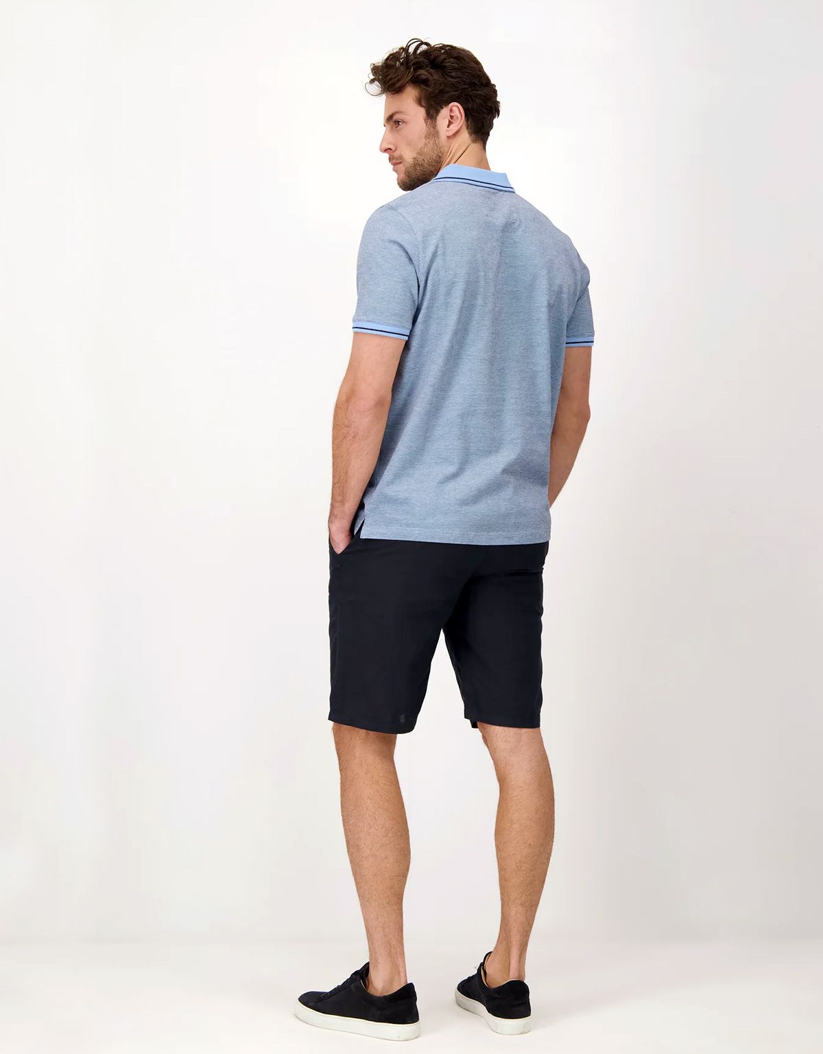 Поло мужское на пуговицах Fynch-Hatton | купить в интернет-магазине Olymp-Men