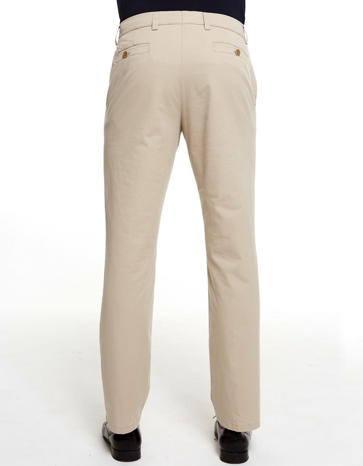 Брюки бежевые мужские Meyer из хлопка, прямой крой | купить в интернет-магазине Olymp-Men