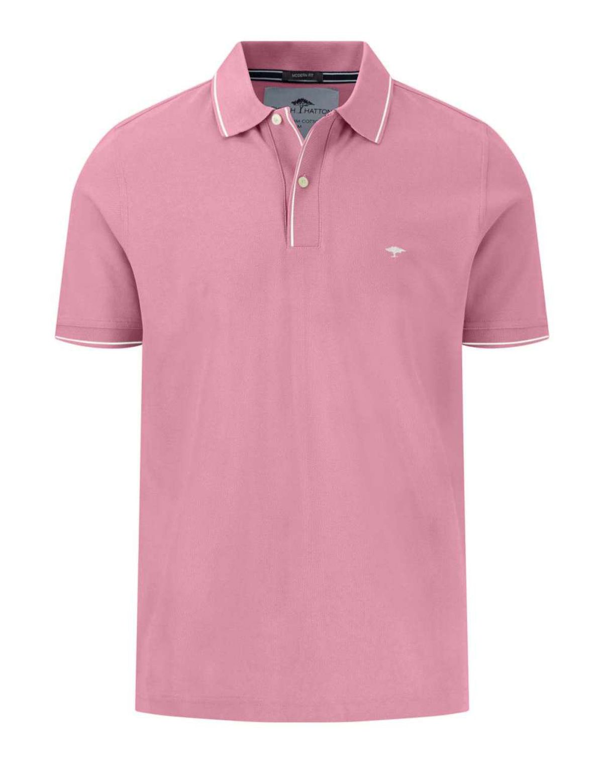 Поло мужское розовое Fynch-Hatton | купить в интернет-магазине Olymp-Men